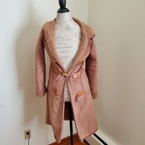 Voice size S suede jacket